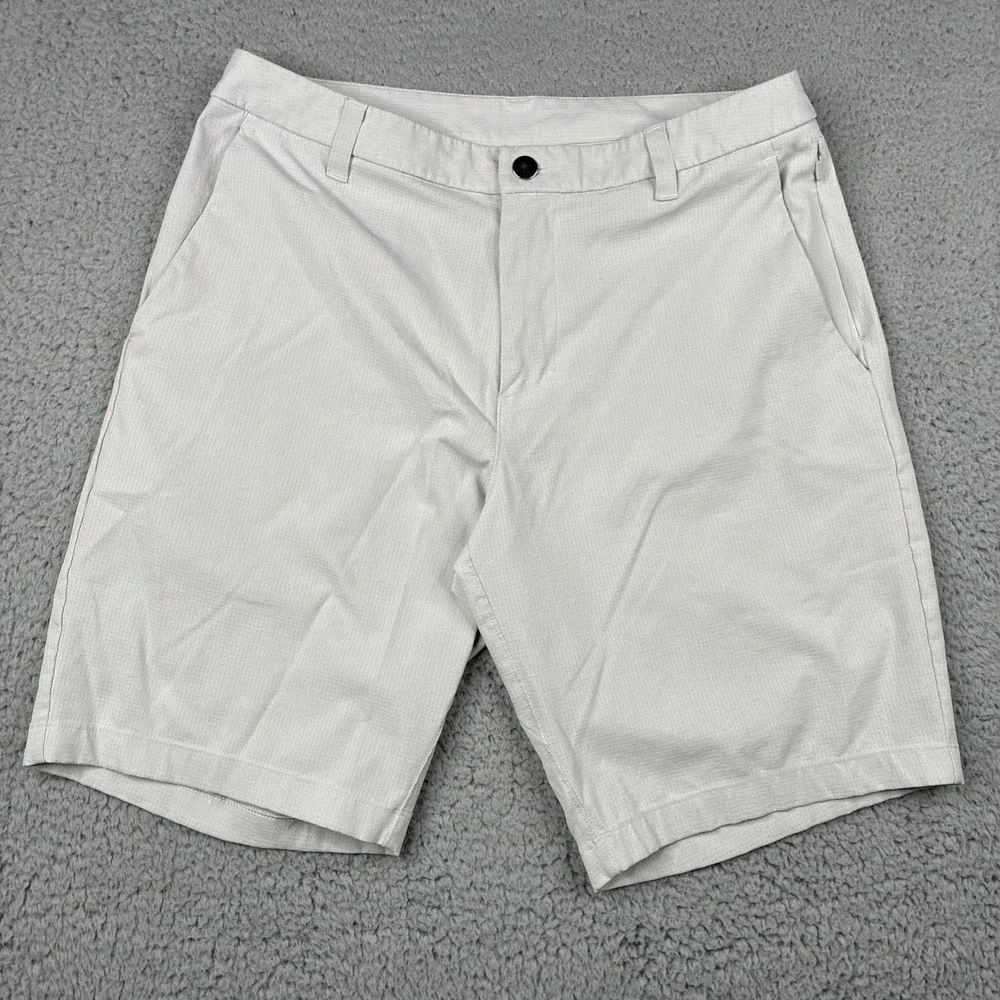 Lululemon Commission Shorts Men's 30 Gray Ripstop Stretch Chino LM7AK8